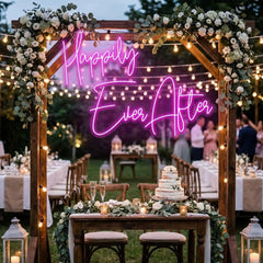 Happily Ever After Led Neon Sign Light