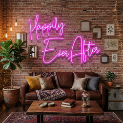 Happily Ever After Led Neon Sign Light