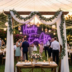 Happily Ever After Led Neon Sign Light