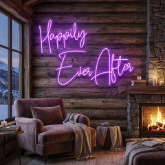 Happily Ever After Led Neon Sign Light