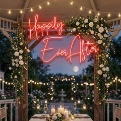 Happily Ever After Led Neon Sign Light