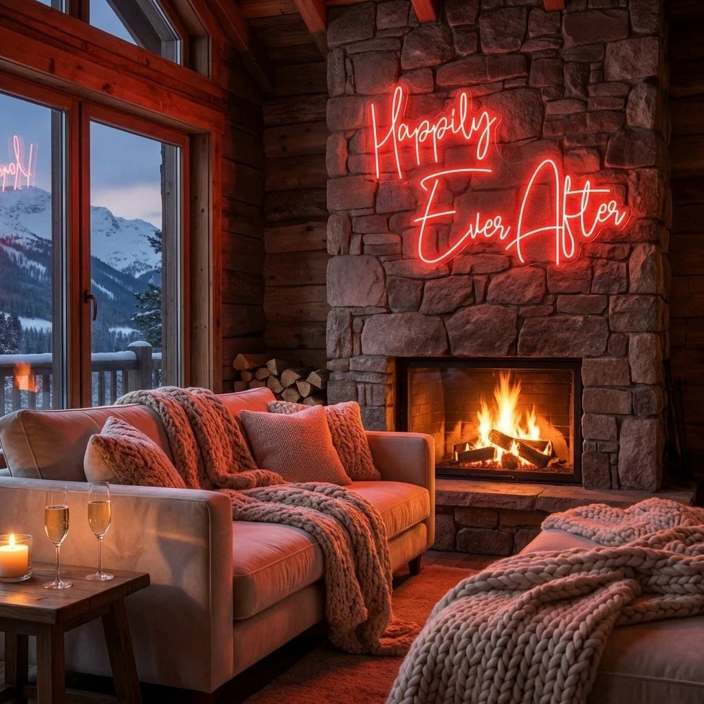 Happily Ever After Led Neon Sign Light