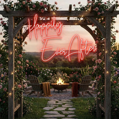 Happily Ever After Led Neon Sign Light