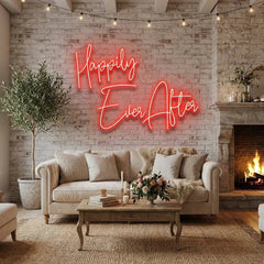 Happily Ever After Led Neon Sign Light