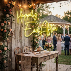 Happily Ever After Led Neon Sign Light