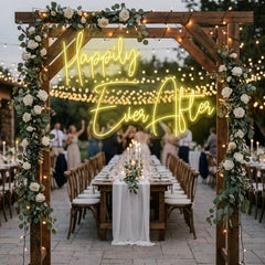 Happily Ever After Led Neon Sign Light
