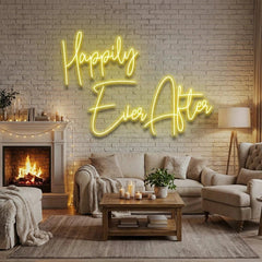 Happily Ever After Led Neon Sign Light