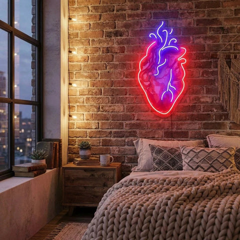 My Heart Artwork Led Neon Sign Light
