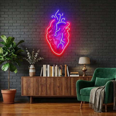 My Heart Artwork Led Neon Sign Light