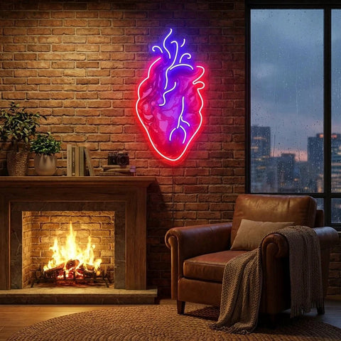 My Heart Artwork Led Neon Sign Light