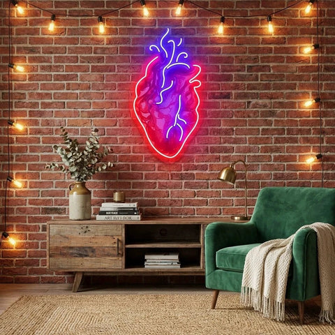 My Heart Artwork Led Neon Sign Light
