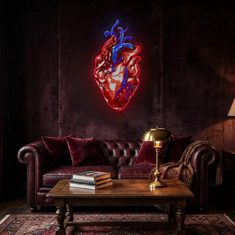 My Heart Artwork Led Neon Sign Light