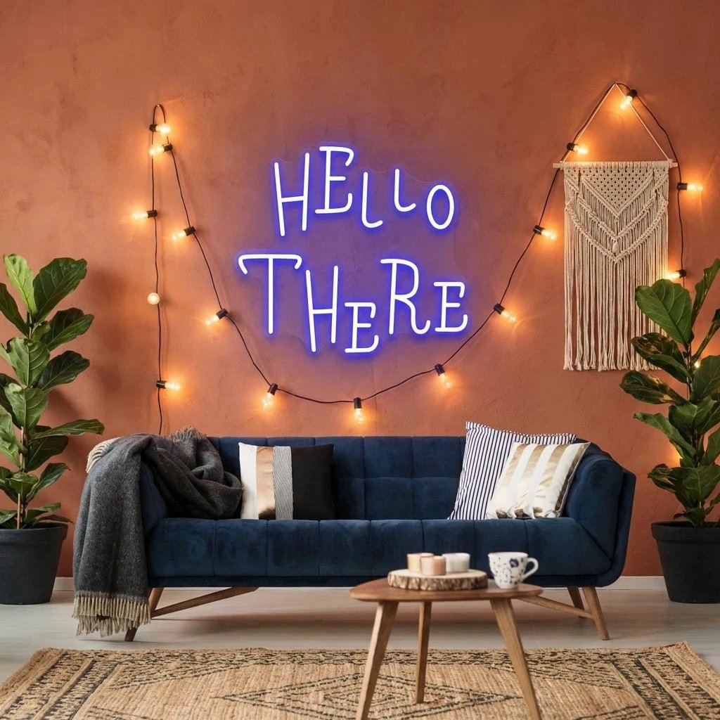 Hell Here Led Neon Sign Light
