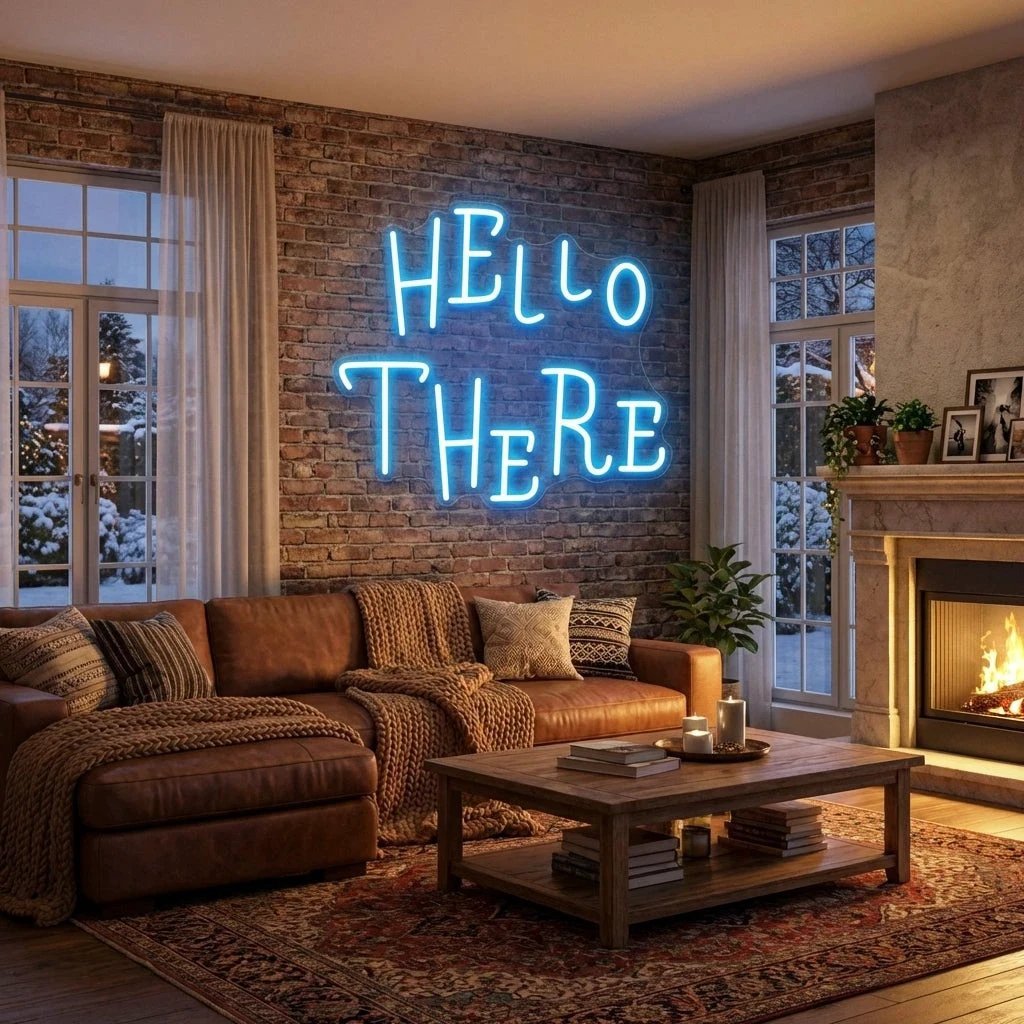 Hell Here Led Neon Sign Light