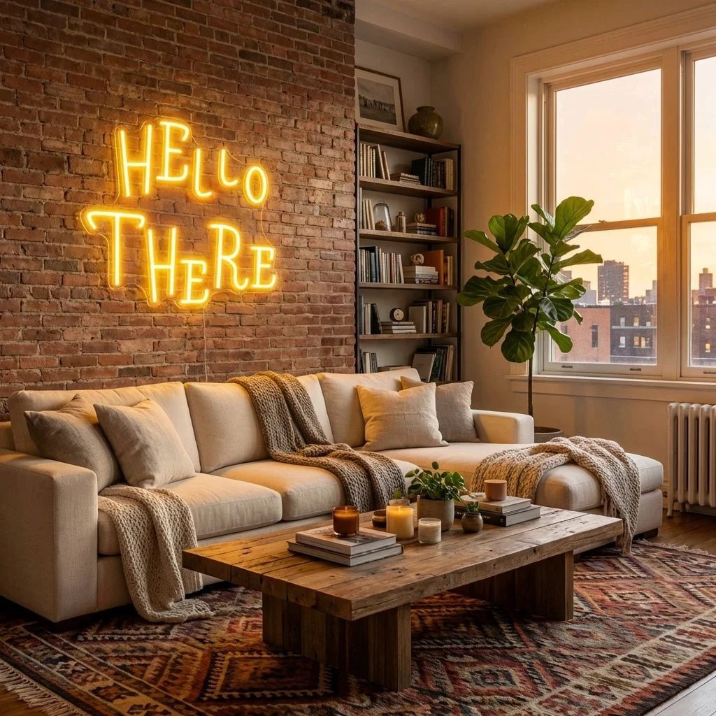 Hell Here Led Neon Sign Light