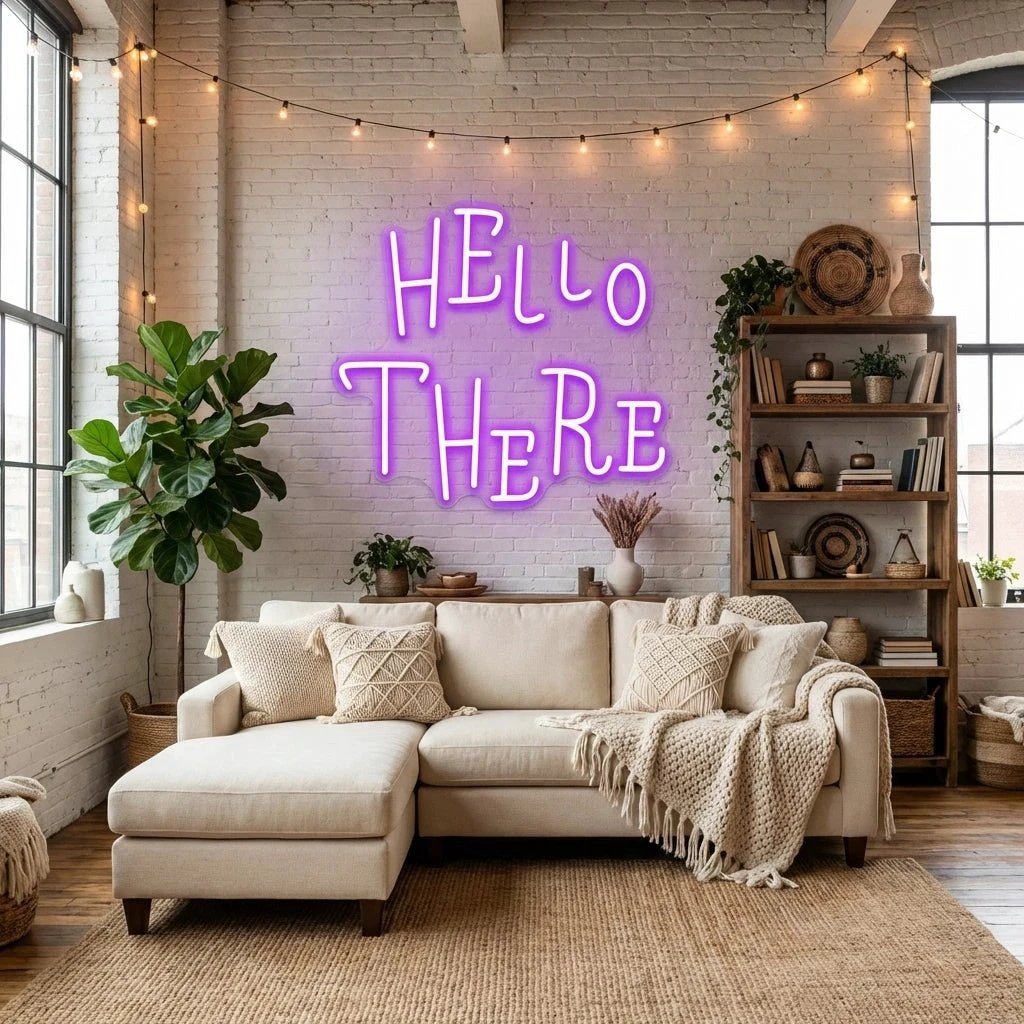 Hell Here Led Neon Sign Light
