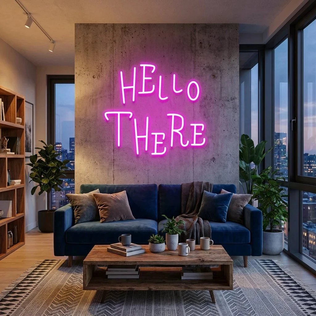 Hell Here Led Neon Sign Light