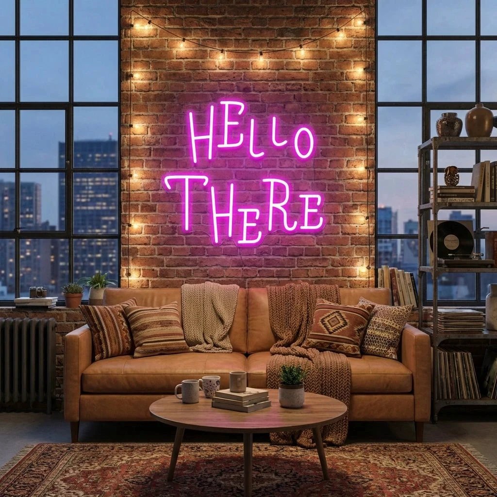 Hell Here Led Neon Sign Light