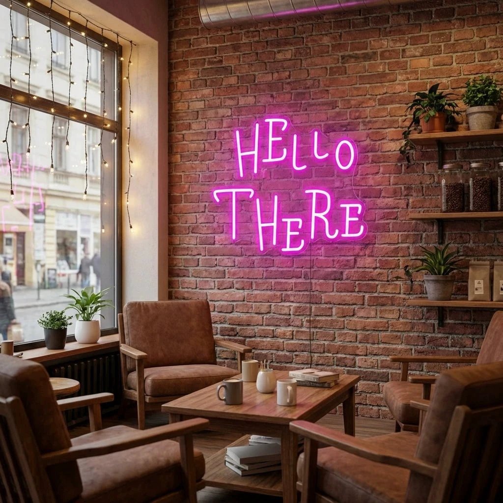 Hell Here Led Neon Sign Light