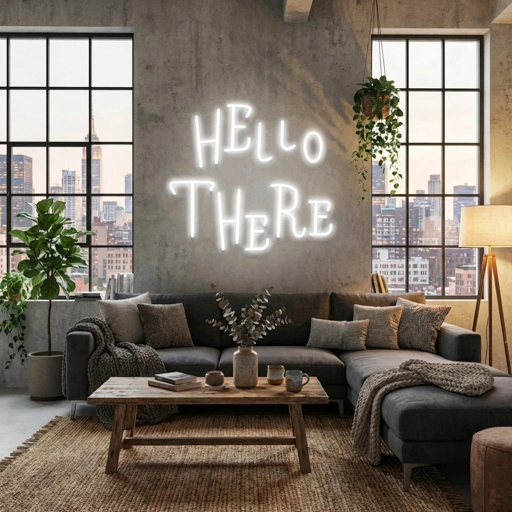 Hell Here Led Neon Sign Light