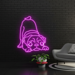 Pug Dog Led Neon Sign