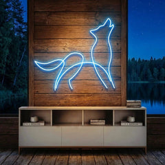 Howling Dog Led Neon Sign Light