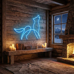 Howling Dog Led Neon Sign Light