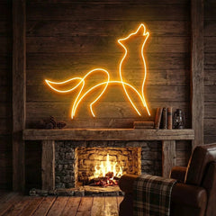 Howling Dog Led Neon Sign Light
