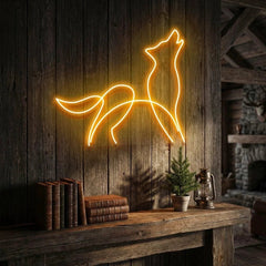 Howling Dog Led Neon Sign Light