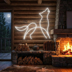 Howling Dog Led Neon Sign Light