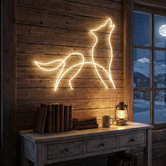 Howling Dog Led Neon Sign Light