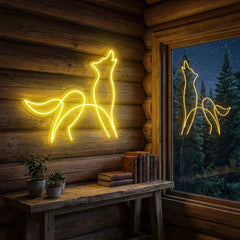 Howling Dog Led Neon Sign Light