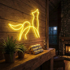 Howling Dog Led Neon Sign Light