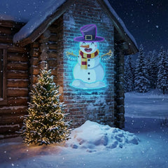 Hugging snowman Art Work Led Neon Sign Light