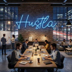 Hustla Led Neon Sign Light