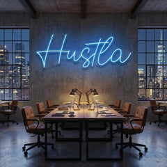 Hustla Led Neon Sign Light