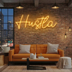 Hustla Led Neon Sign Light
