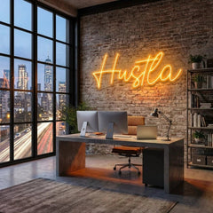 Hustla Led Neon Sign Light