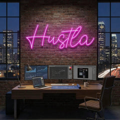 Hustla Led Neon Sign Light