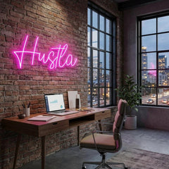 Hustla Led Neon Sign Light