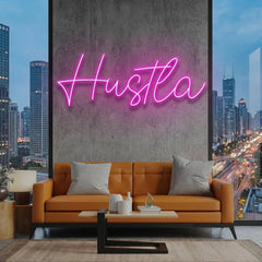 Hustla Led Neon Sign Light