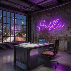 Hustla Led Neon Sign Light