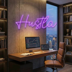 Hustla Led Neon Sign Light