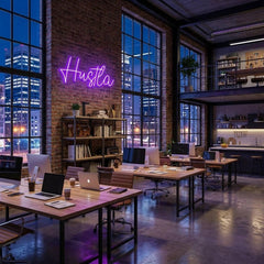 Hustla Led Neon Sign Light