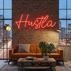 Hustla Led Neon Sign Light