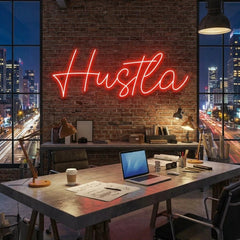 Hustla Led Neon Sign Light