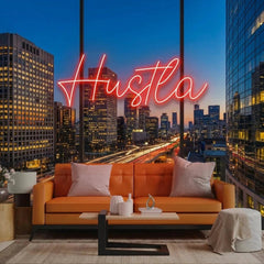 Hustla Led Neon Sign Light
