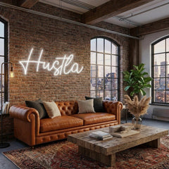 Hustla Led Neon Sign Light