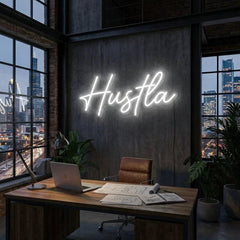 Hustla Led Neon Sign Light