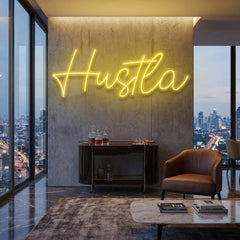 Hustla Led Neon Sign Light
